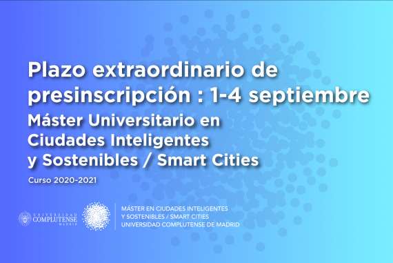 Plazo Extraordinario de Preinscripción al Máster